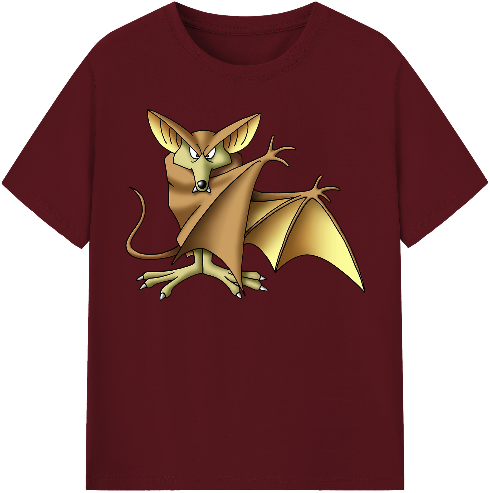 （画像用） ドラゴンクエスト Doragon Kuesuto Dragon Quest 綿100％半袖Tシャツ（フロントプリント）